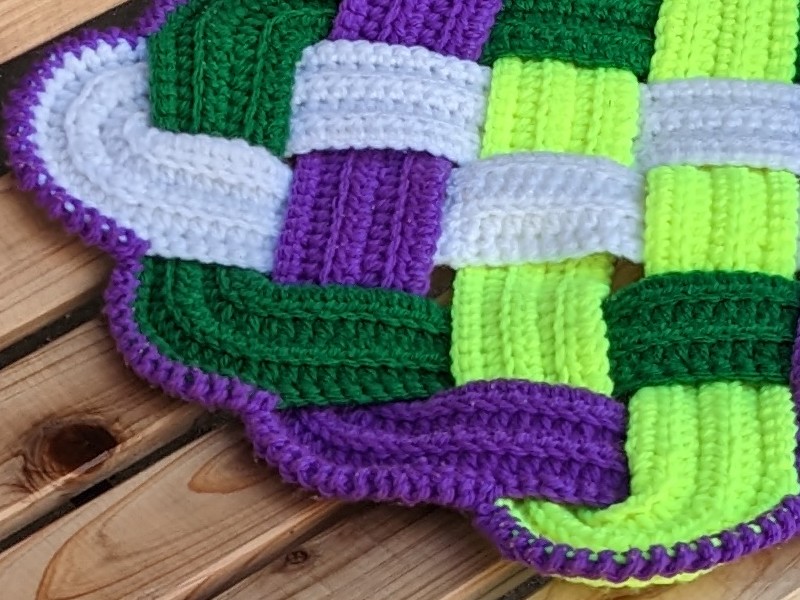 毛糸の座布団 – 不埒な編み物三昧の日々